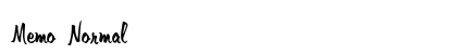 Memo Normal Preview