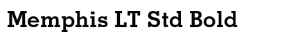Memphis LT Std Bold preview