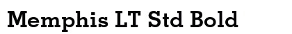 Memphis LT Std Bold preview