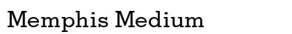 Memphis Medium preview