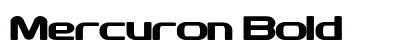 Mercuron Bold preview