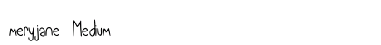 meryjane Medium preview