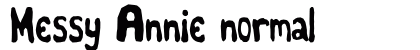 Messy Annie normal preview