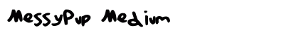 MessyPup Medium preview