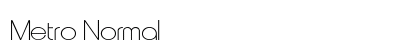 Metro Normal Preview