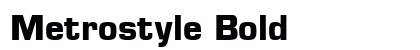 Metrostyle Bold preview