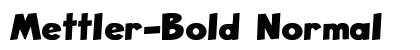 Mettler-Bold Normal preview