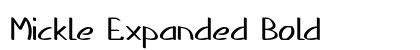 Mickle Expanded Bold Preview