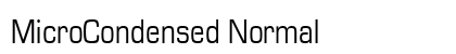 MicroCondensed Normal preview