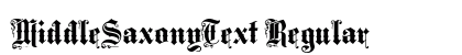 MiddleSaxonyText Regular preview