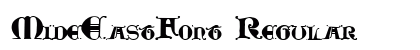 MideEastFont Regular preview