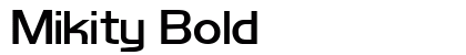 Mikity Bold preview