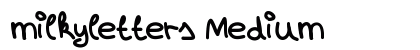 milkyletters Medium preview