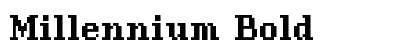 Millennium Bold preview