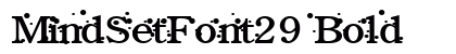 MindSetFont29 Bold preview