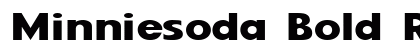 Minniesoda Bold Regular preview