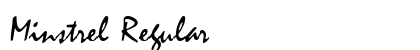Minstrel Regular preview