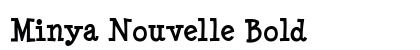 Minya Nouvelle Bold preview