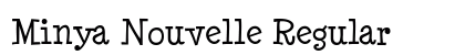 Minya Nouvelle Regular Preview