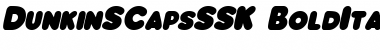 Download DunkinSCapsSSK Font