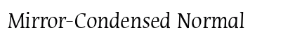 Mirror-Condensed Normal preview