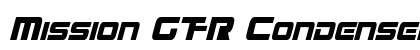 Mission GT-R Condensed Italic preview