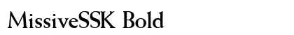 MissiveSSK Bold preview
