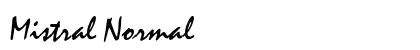 Mistral Normal preview