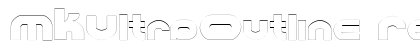 MKUltraOutline Regular Preview