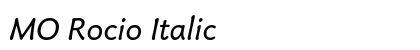 MO Rocio Italic preview