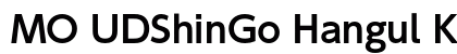 MO UDShinGo Hangul Ko2 DB preview