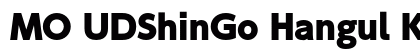 MO UDShinGo Hangul Ko2 U Preview