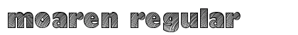Moaren Regular preview