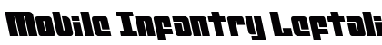 Mobile Infantry Leftalic Italic preview