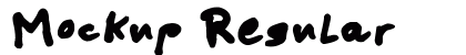 Mockup Regular preview