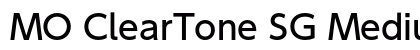 MO ClearTone SG Medium Preview