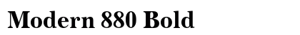 Modern 880 Bold preview