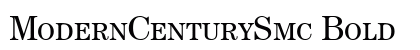 ModernCenturySmc Bold preview