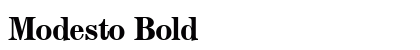 Modesto Bold preview