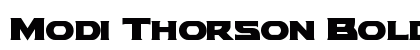 Modi Thorson Bold Bold preview