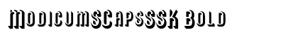 ModicumSCapsSSK Bold preview