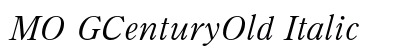 MO GCenturyOld Italic preview