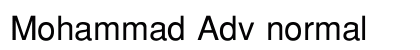 Mohammad Adv normal preview