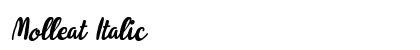 Molleat Italic Preview