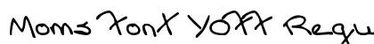 Moms Font YOFF Regular preview