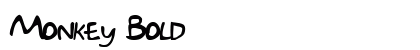 Monkey Bold preview