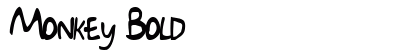 Monkey Bold preview