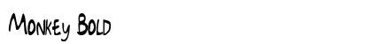 Monkey Bold preview