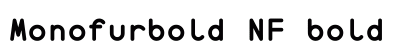 Monofurbold NF bold preview