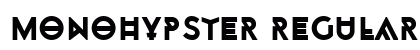 Monohypster Regular preview